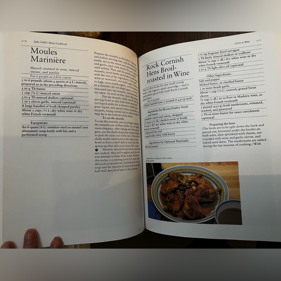 Julia Child Menu Cookbook - Picture 2 of 6